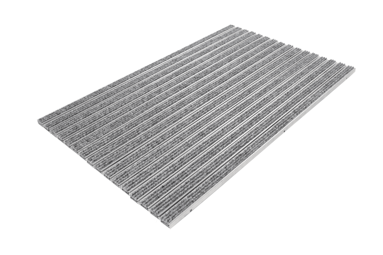 Entrance Mat on Aluminum Structure 17R - Gris