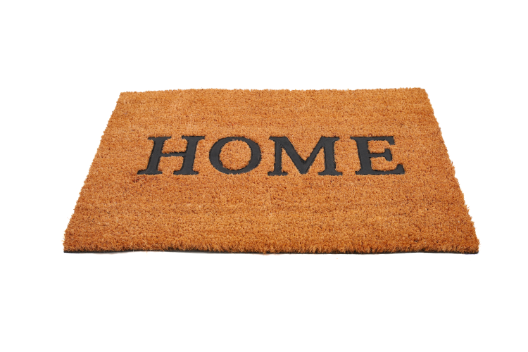 Personalised coir Doormat CAIMAN